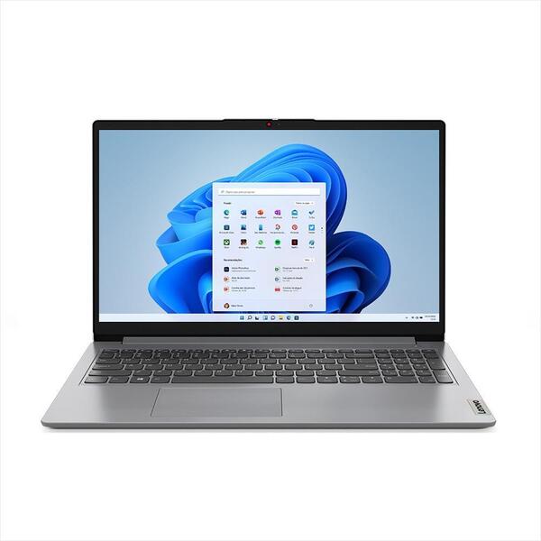 Notebook Lenovo Ideapad 1, I3-1215u, 8gb Ram, 256gb Ssd, 15.6