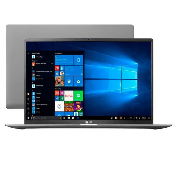 Notebook Lg Gram Tela De 17"  Intel Core I5  256gb Ssd  8gb R