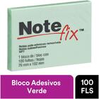 Notefix 100f.76mmx102mm Verde