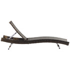 Nova Espreguiçadeira Bona Em Alumínio Para Piscina E Jardim T