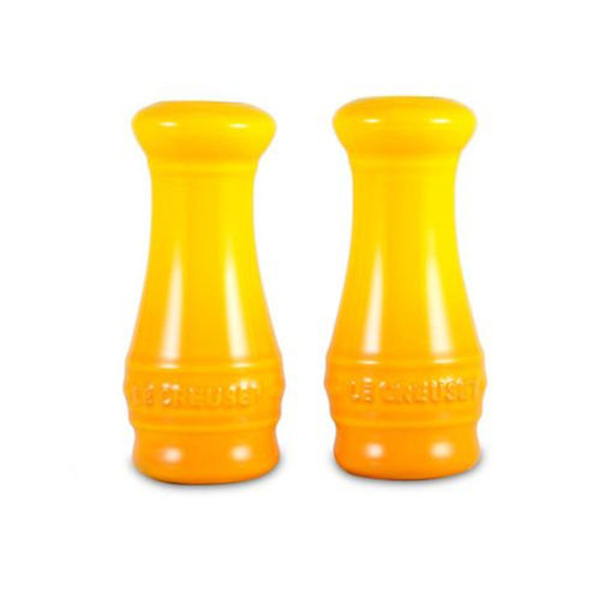 Novo Saleiro E Pimenteiro 12cm - Le Creuset - Amarelo Soleil