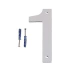 Número 1 Residencial 14 5mm Abs Prata - Bemfixa