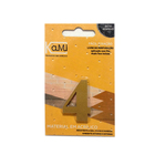 Número "4" 4cm Acrílico Ouro Kami Acrílicos