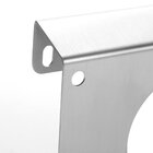 Número 6 Residencial - Inox- Pode Ser Utilizado Com Led