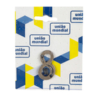 Número Apartamento "8" 4cm Parafusar Zamac Dourado