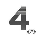 Numero Chapa 60mm Acm Cromado Comfortdoor