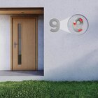 Numero Chapa 60mm Acm Cromado Comfortdoor 5