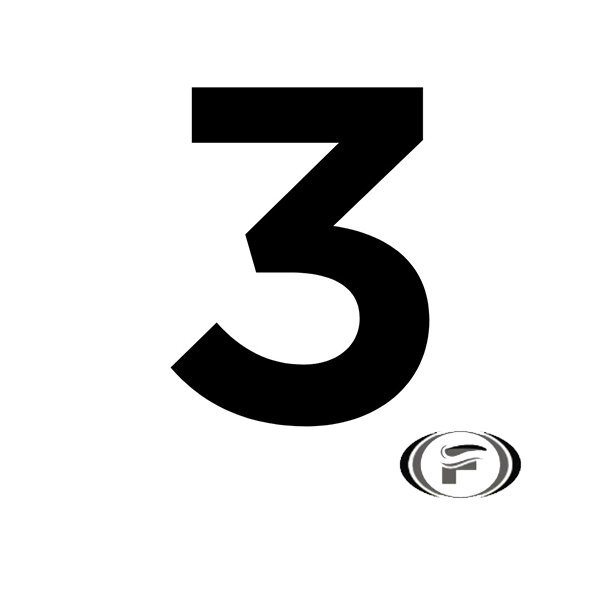 Numero Chapa 60mm Acm Preto Comfortdoor