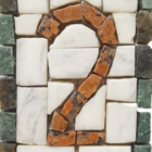 Número Em Mosaico Ii - 10x15cm - 10x15cm