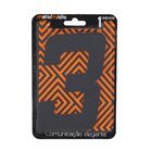 Número para Casa "3" de Alumínio com Dupla Face 13x8cm Preto