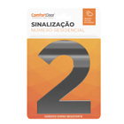 Número Residencial 2 125mm Cromado
