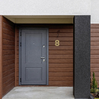 Número Residencial 8 125mm Dourado