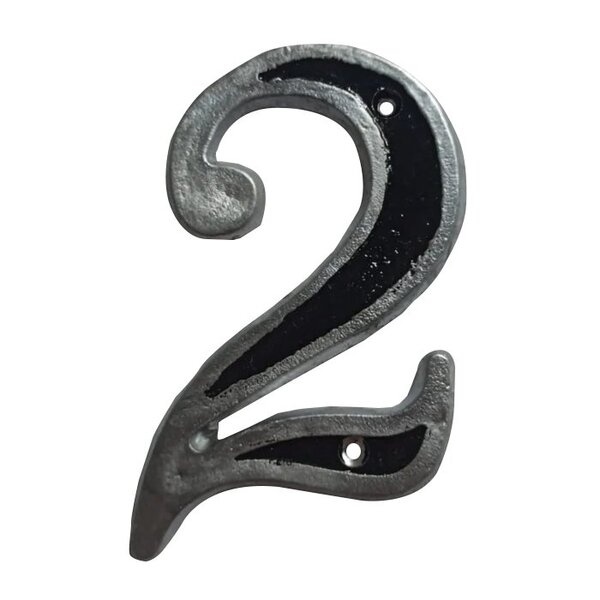 Número Residencial De Alumínio - Fundição Petropolis Nº2