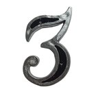 Número Residencial De Alumínio - Fundição Petropolis Nº3