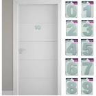 Numero Residencial Grande 12cm Acm Escovado - Dois