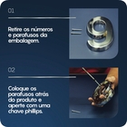 Número Residencial Para Casa 7 Branco 3d 22cm