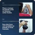 Número Residencial Para Casa 9 Preto 3d 22cm