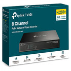 Nvr Gravador Tp-link 4k 8mp 8 Canais Poe+ - Vigi Nvr1008h-8mp
