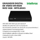 Nvr Intelbras Nvd1408 8 Canais 4k 10tb