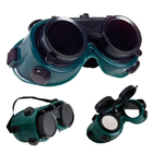 Óculos De Solda Proteção Epi Mascara Articulavel Dupla Lente