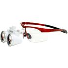 Óculos Lupa Cirúrgica Medico Dentista 3.5x-420 Led 3w