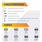 Oculos Protecao Jaguar Fume