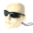 Óculos Proteção Nemesis Preto Com Lentes Pretas Espelhadas Es