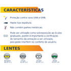 Oculos Protecao Panda Fume