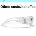 Óculos Virtua Transparente 3m Kit Com 3 Unidades