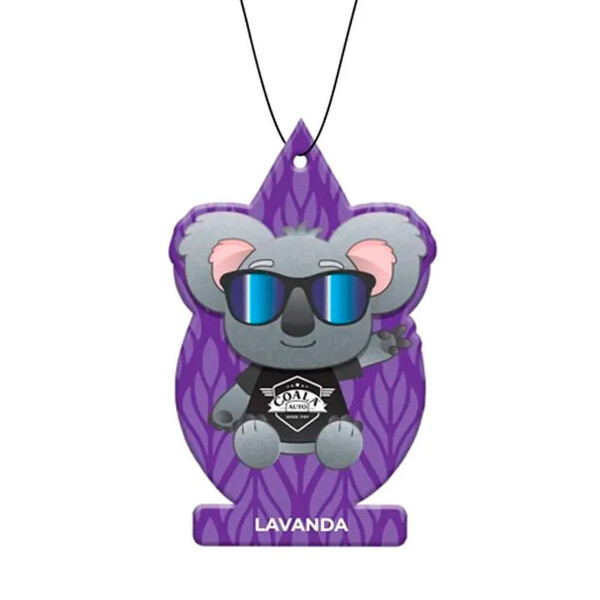 Odorizante Folhinha Para Carro Lavanda 10g Coala