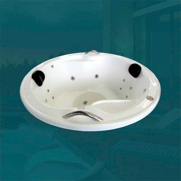 Ofurô Duplo Solene Completo Com Hidro Em Acrílico (1,48 x 1,4