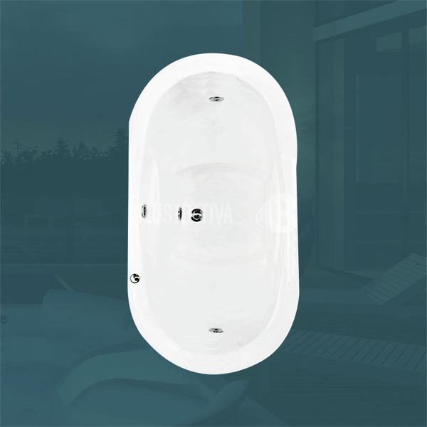 Ofuro Duplo Toquio Com Hidro Em Acrilico  (0,76 X 1,44 X 0,71