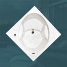 Ofuro Quadrado Osaka Individual Com Hidro Em Acrilico  (0,99