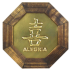 Oitavado Ideograma Alegria