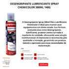 ÓLEO DESENGRIPANTE LUBRIFICANTE SPRAY CHEMICOLOR MULTIUSO 300