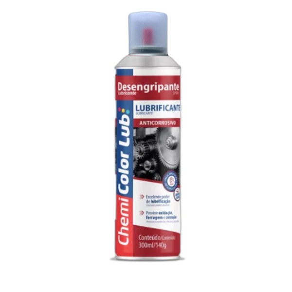 ÓLEO DESENGRIPANTE LUBRIFICANTE SPRAY CHEMICOLOR MULTIUSO 300