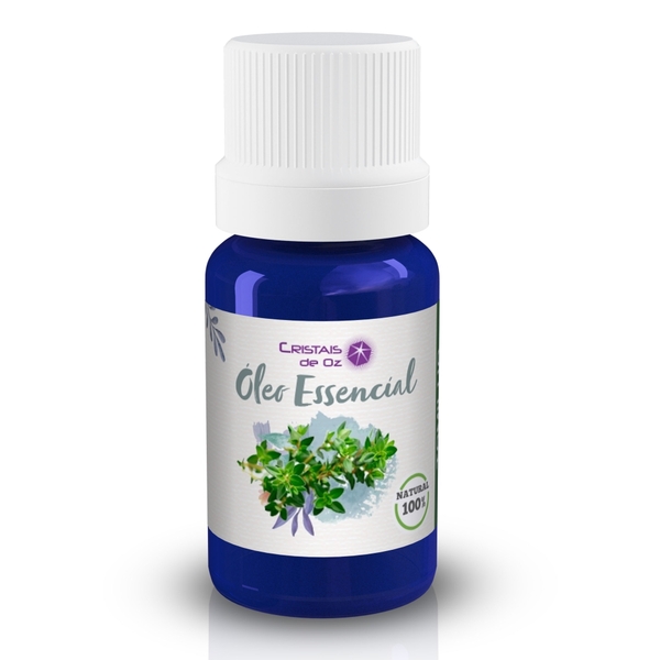 Óleo Essencial De Tomilho Puro 10ml - Cristais De Oz