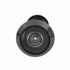 Olho Mágico para Porta 35 a 52mm 180º Latão Preto Cromado
