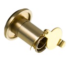 Olho Mágico para Porta 25 a 42mm 200º Latão Dourado Cromado