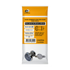 Olho Mágico para Porta 25 a 42mm 200º Latão Prata Cromado