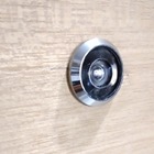 Olho Magico Visor De Porta E Portão Acabamento Cromado