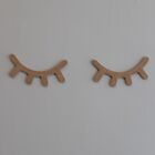 Olhos Sonolentos Cílios Para Decoração Mdf Cru