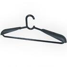 Ombreira Para Cabide Resistente Plástico Preta Organize Roupa