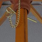 Ombrellone Mad Cobertura Pvc Manivela 2,70m Branco Bel Lazer