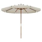 Ombrellone Madeira Cobertura Pvc 3,00 Metros Creme Bel Lazer