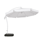 OMBRELLONE SUSP. 3,0 m GIRAT. 360- BRANC