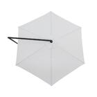 Ombrellone Suspenso Veneza 3,00m Branco Bel