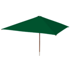 Ombrelone 160x160 Solasol  Quadrado - Verde Bandeira
