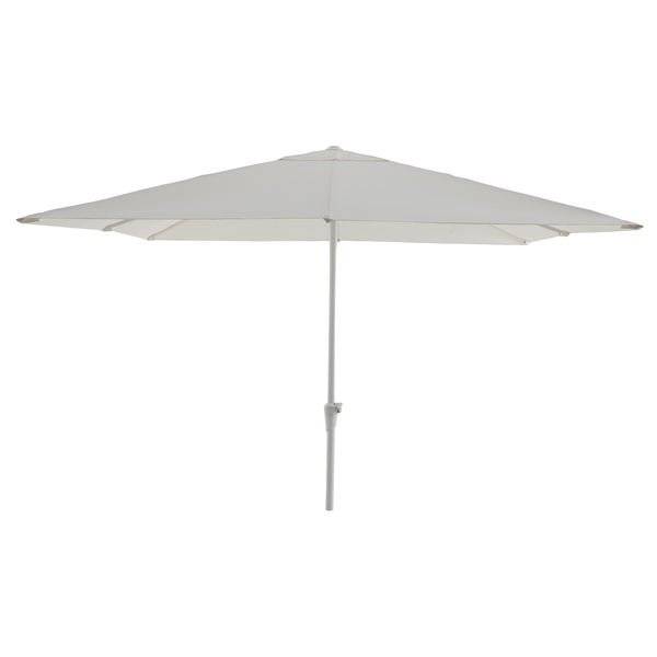 Ombrelone 2,71x2,85m Central Alumínio Branco Aura Naterial