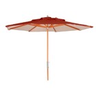 Ombrelone 200 Sem Abas Solasol Redondo - Vinho